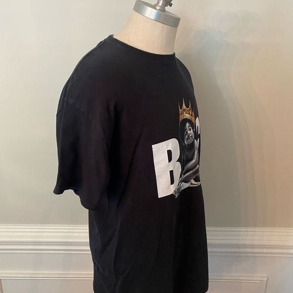 Crowned Baby Biggie Notorious BIG Black T-Shirt(85) - Picture 5 of 9